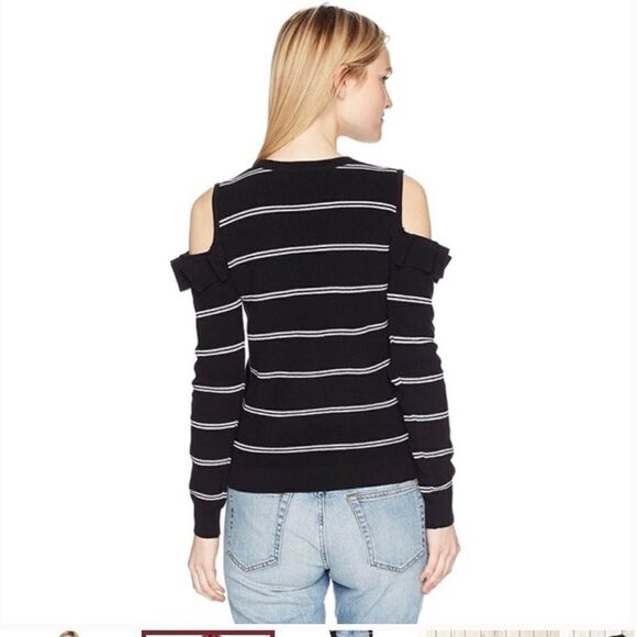 JACK by BB Dakota Cold Shoulder Sweater MEDIUM - Picture 2 of 14